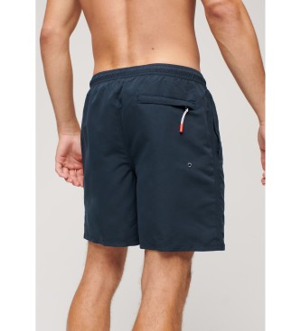 Superdry Costume da bagno blu grafico 17