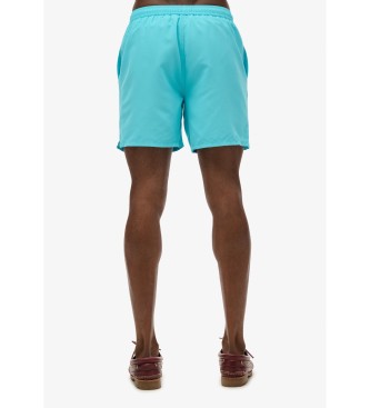 Superdry Maillot de bain essentiel turquoise