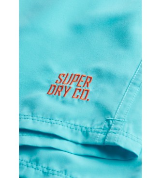 Superdry Maillot de bain essentiel turquoise