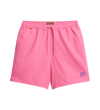 Superdry Essential Pink Badeanzug