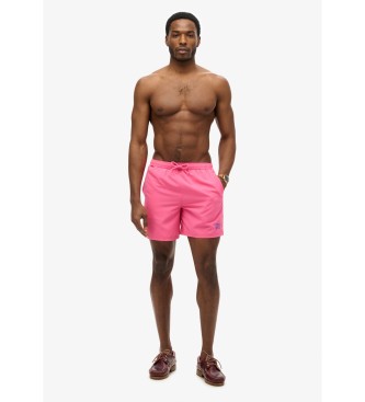 Superdry Essential Pink Badeanzug
