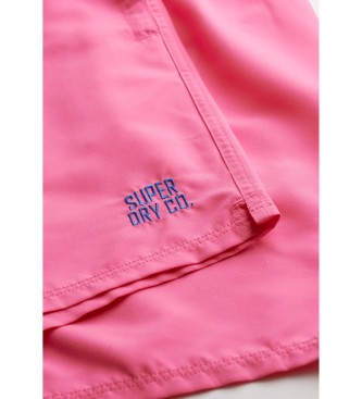 Superdry Essential Pink Badeanzug