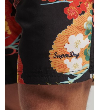 Superdry Multicoloured Hawaiian swimming costume