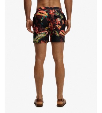 Superdry Hawaiian Print 16 svart baddr�kt