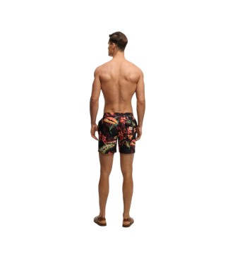 Superdry Hawaiian Print 16 svart baddr�kt