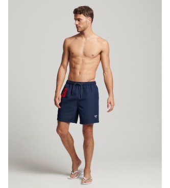 Superdry Polo swimming costume made of recycled marine material