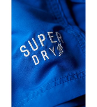 Superdry Costume da bagno realizzato in materiale riciclato blu