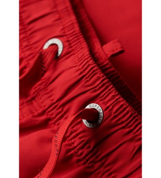 Superdry Swimwear made of recycled material red
