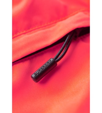 Superdry Costume da bagno sportivo con logo corallo da 17 pollici