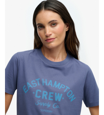 Superdry Beach Club T-shirt blue