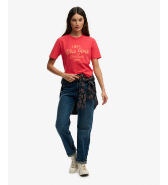 Superdry Beach Club T-shirt red