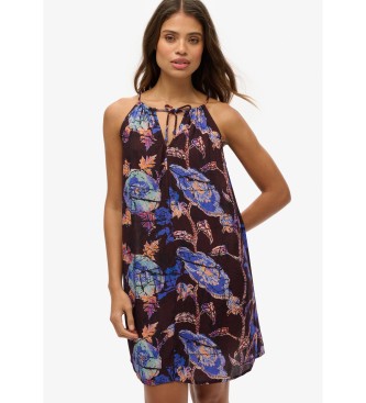Superdry Lilac Beach Cami mini obleka