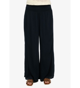 Superdry Marineblaue Strandhose
