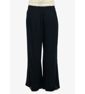Superdry Marineblaue Strandhose