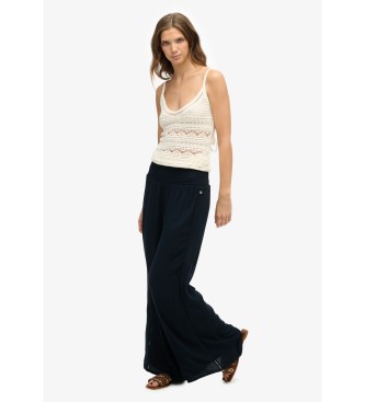Superdry Marineblaue Strandhose
