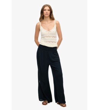 Superdry Marineblaue Strandhose