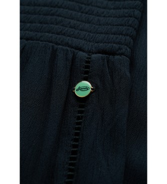 Superdry Marineblaue Strandhose