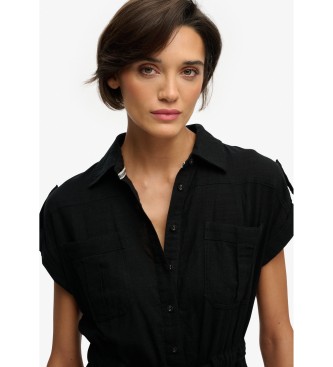 Superdry Overall Utility svart