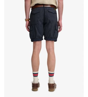 Superdry Bermudas Ripstop Light Cargo azul-marinho
