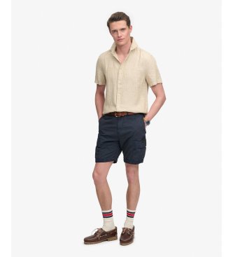 Superdry Bermudas Ripstop Light Cargo azul-marinho