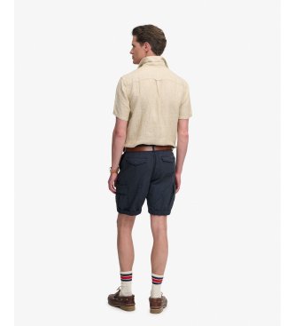 Superdry Bermudas Ripstop Light Cargo azul-marinho