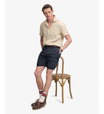 Superdry Bermudas Ripstop Light Cargo azul-marinho