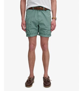 Superdry Bermudas Ripstop Light Cargo verdes