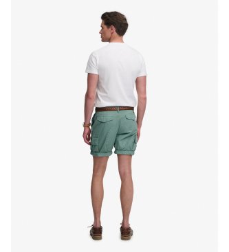 Superdry Bermudas Ripstop Light Cargo verdes