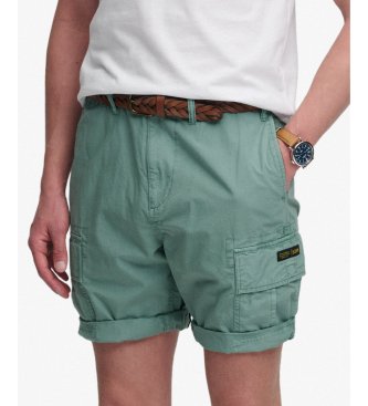 Superdry Bermudas Ripstop Light Cargo verdes