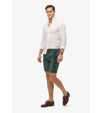 Superdry Klassisk gr badedragt
