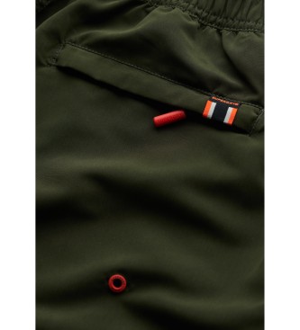 Superdry Klassisk grn badedragt