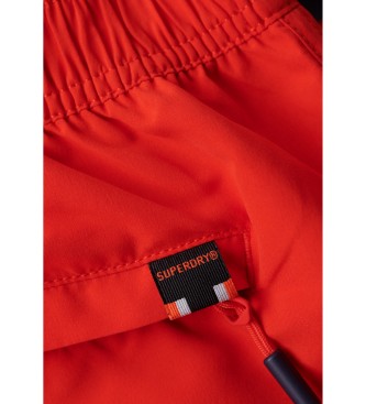 Superdry Klassischer roter Badeanzug