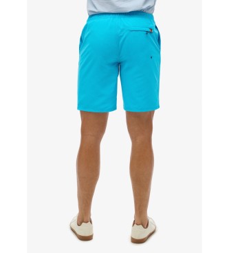 Superdry Maillot de bain bleu classique