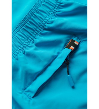 Superdry Maillot de bain bleu classique