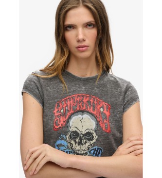 Superdry Biker Rock T-shirt grey