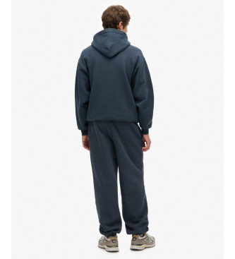 Superdry Jogger Blank Oversized Navy Jogger Trousers