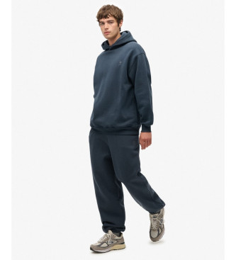 Superdry Jogger Blank Oversized Navy Jogger Trousers