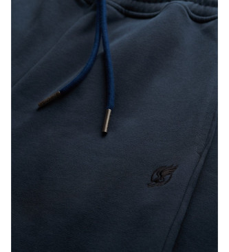 Superdry Jogger Blank Oversized Navy Jogger Trousers