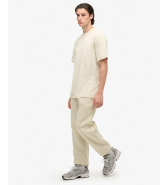 Superdry Jogger Blank Oversized beige trousers
