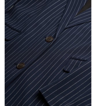 Superdry Americana Pinstripe Boyfriend marino