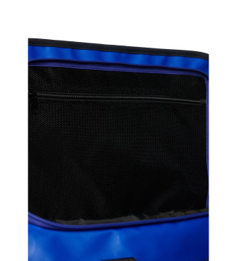 Superdry Borsa cilindrica in tela blu