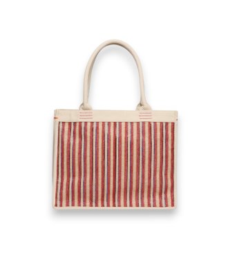 Superdry Rode Luxe tote tas