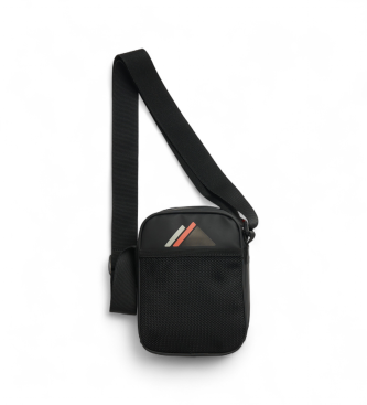 Superdry Sort crossbody-taske i kanvas