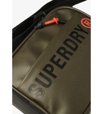 Superdry Grne Canvas-Messenger-Tasche