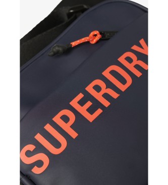 Superdry Crossbody-taske i marinebl kanvas