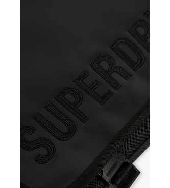 Superdry Record Canvas Tasche schwarz