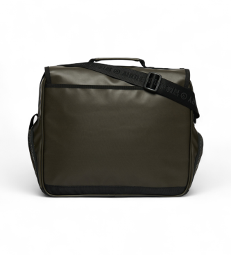 Superdry Bolso de lona Record verde