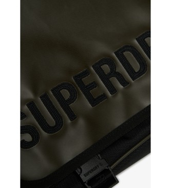 Superdry Bolso de lona Record verde