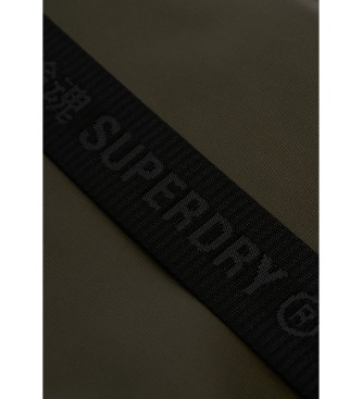 Superdry Bolso de lona Record verde