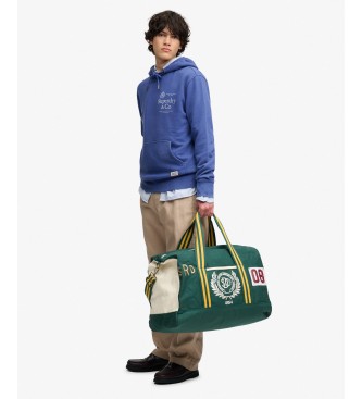 Superdry Borsa Vintage Patch Weekender verde